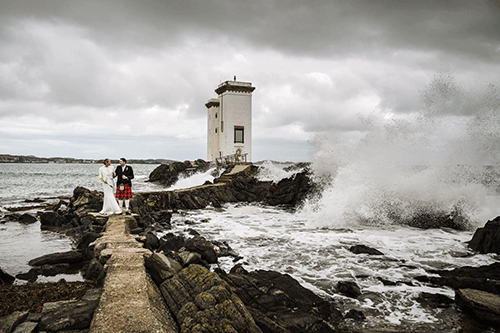 carraig fhada wedding